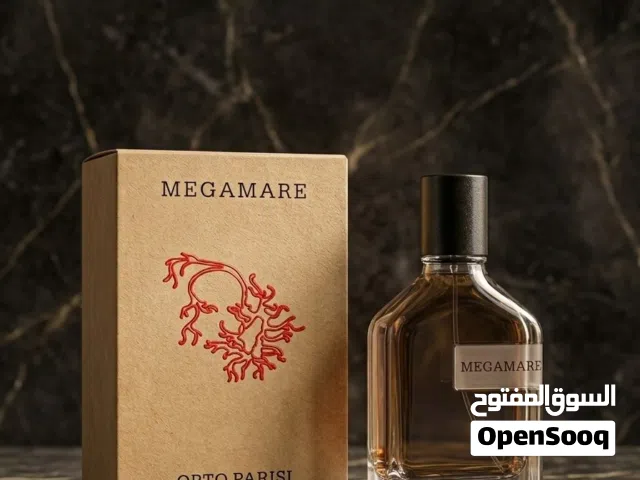 عطر Megamare من Orto Parisi بحجم 50 مل هو عطر يونيسكس فاخر يجسد قوة وانتعاش البحر بتركيبة بحرية مميز