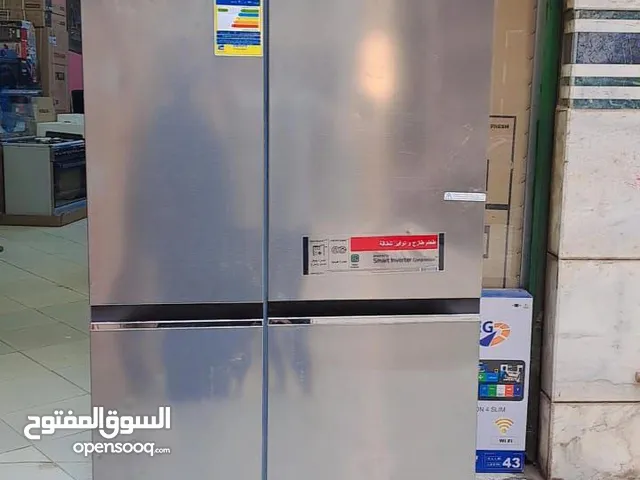 ثلاجة LG دوبلكس سايد باي سايد يعني ثلاجة و ديبفريزر 655 لتر