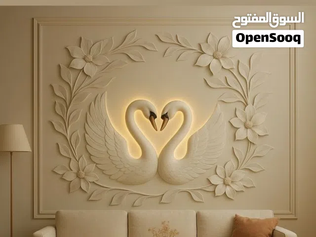 نحت جداري بارز لوحات جداريه بارزه ديكورات داخليه و خارجيه تصميم وتنفيذ
