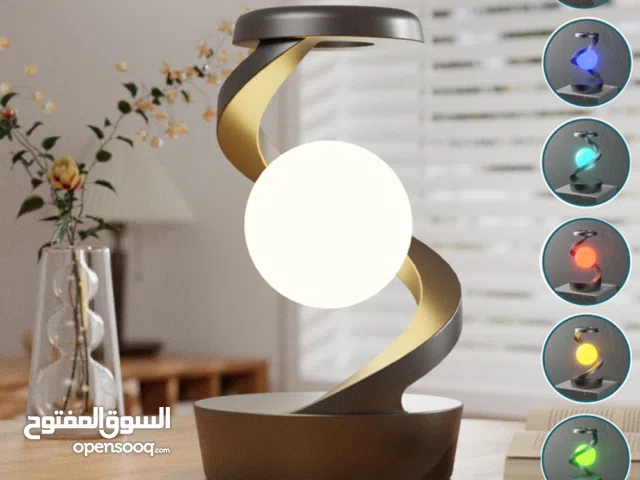 الكرة الطافية بتقنية الرفع المغناطيسي مع قاعدة شاحن لاسلكي