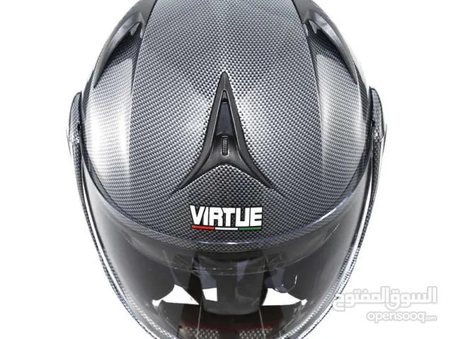 خوذة VIRTUE للدراجات النارية – أمان وأناقة بحجم XL أصلية جديدة بالباكيت غير مستعملة