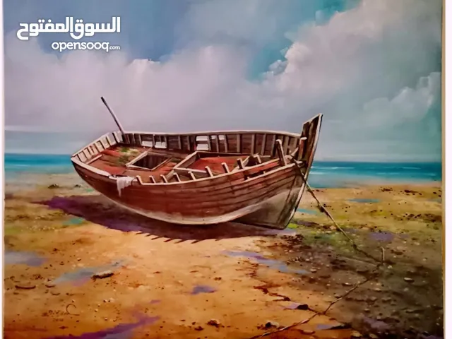 لوحه زيتيه اصليه متر وعشرين في متر