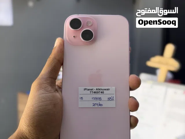 15 128GB 85% battery and very clean and good condition and good performance