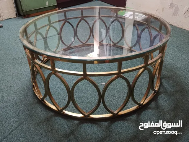 Round coffee table 100x100 cm