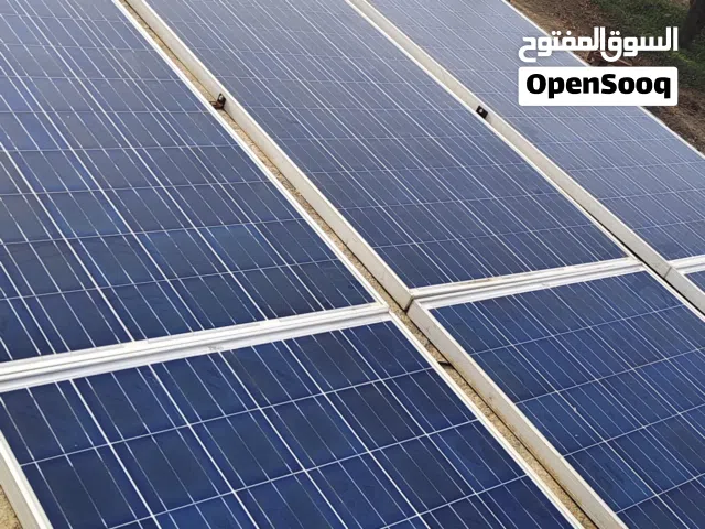 9الواح شمسيه مستعمل ترينا حجم 310وات