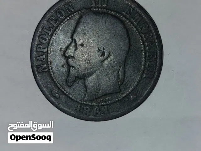 3 عملات قديمة لنبوليون الثالث