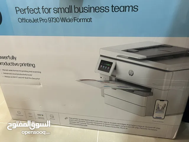 طابعة hp -A3-A4-scanning Perfect for small business teams OfficeJet Pro 9730 Wide Format