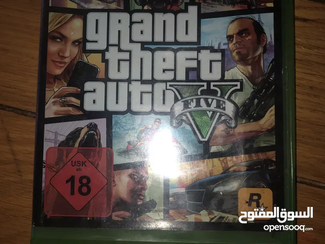 دسك جي تي اي مستعمل للبيع بسعر 80 شيكل اللعبه شغاله استعمال خفيف مافي ولا خدش اللعبه جميله جدا