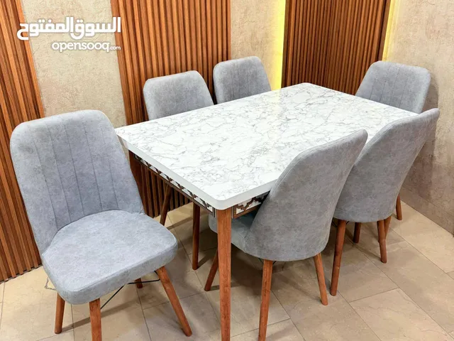 ميز طعام 6كراسي بسعر 230الف