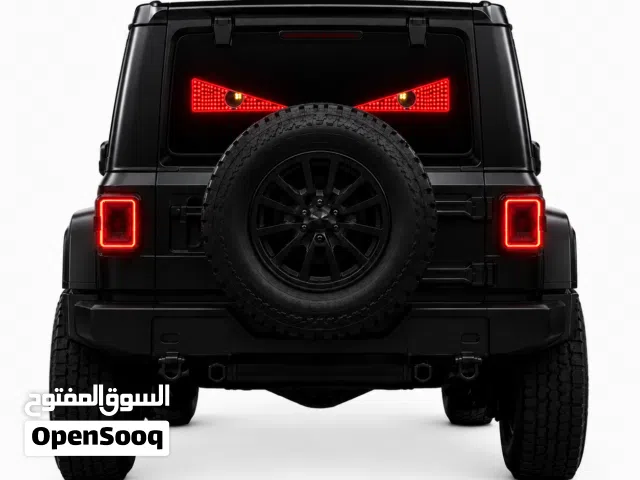 ضوء ليد ديناميكي للسيارة بتصميم "عين الشيطان" يعمل بمنفذ USB