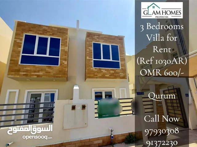 3 Bedrooms Villa for Rent in Qurum REF:1030AR