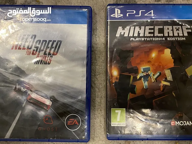 CD NEED FOR SPEED AND MINECRAFT