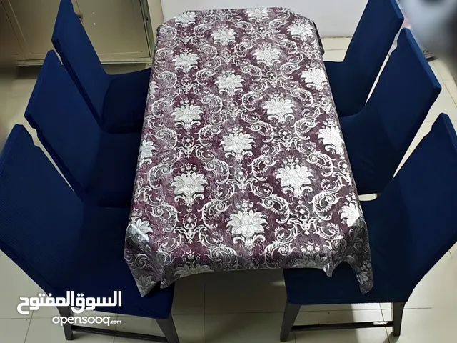 DINNING TABLE AND CHAIRS FOR 6 PERSON