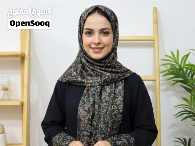 عباية ب شال ستان مشجر