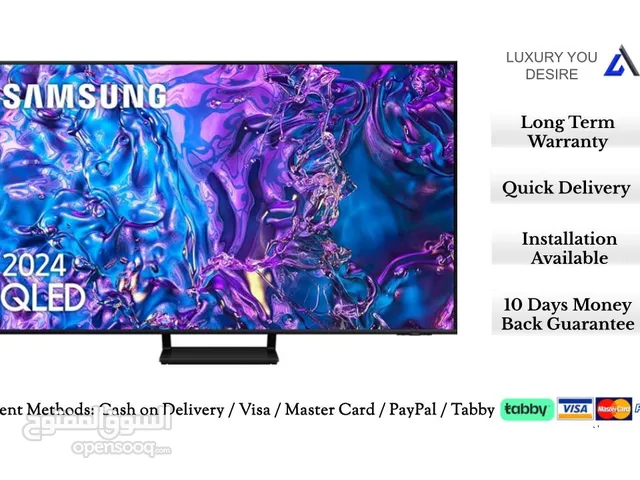 Samsung 55 Inch QLED Motion Xcelerator 120Hz, 4K HDR Smart TV - Q70D - New - With Warranty