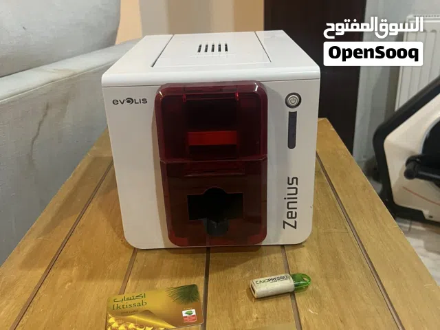 ماكنة طباعة كروت زينوس استعمال قليل جدا
