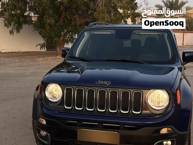 جيب رينيجادى 2018 اس يو في أزرق مع مواصفات خليجية ووثائق مرخصة