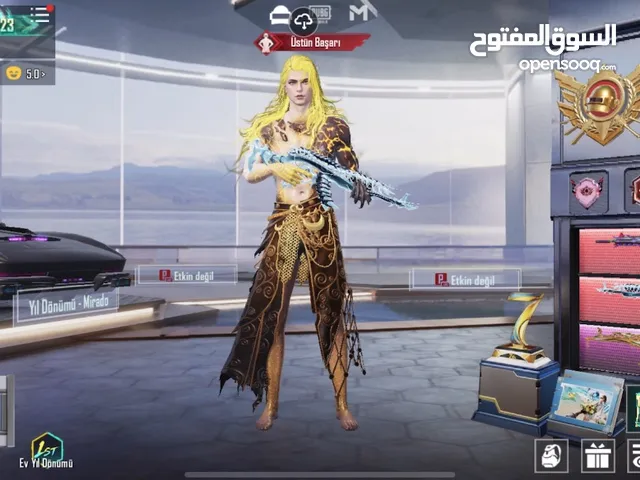 حساب ببجي للبيع