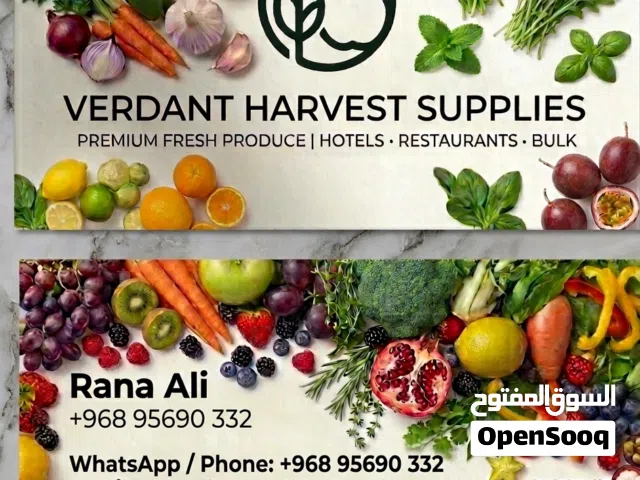 Title: Premium Fresh Fruits & Vegetables Supply - Wholesale & Delivery