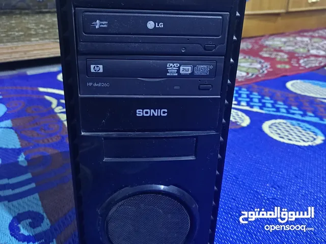 السلام عليكم كيس قديم مع شاشة lg وكيبورد وماوس للبيع