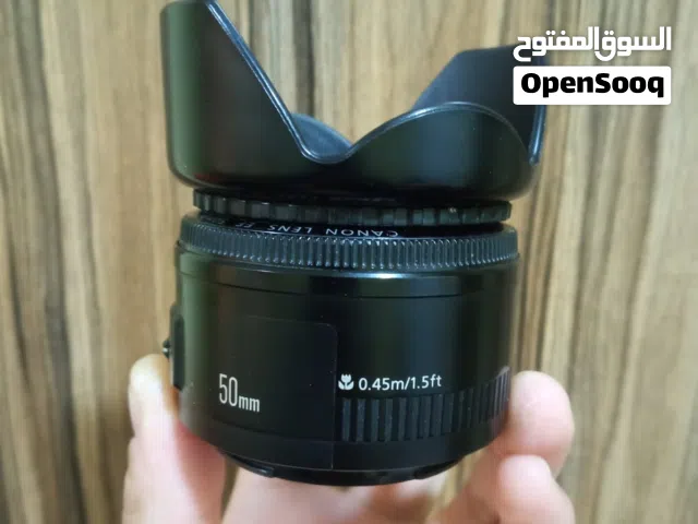 عدسة كاميرا كانون مستعمل مع مشكلة في الautofocus بس على وضع ال manual أمورها تمام