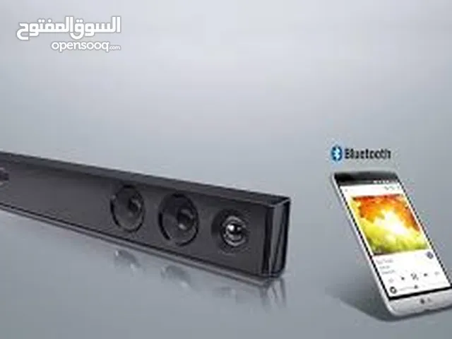 مكبر الصوت ال جي ساوند بار SK1D ،2.0 بوصة، 100 وات، جهاز تحكم تكيفي في الصوت، الصوت مناسب لاي محتوى،