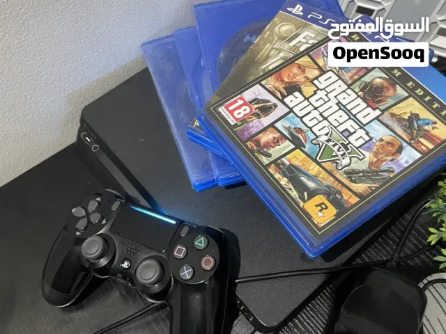 بلايستيشن 4 سوني بحاله جيده جدا