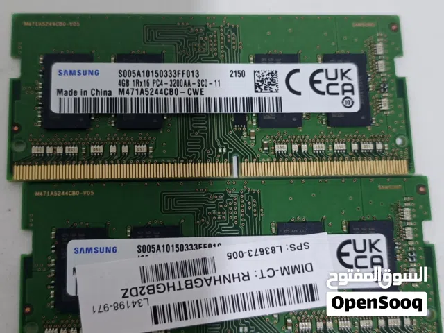 Ram لابتوب ddr4