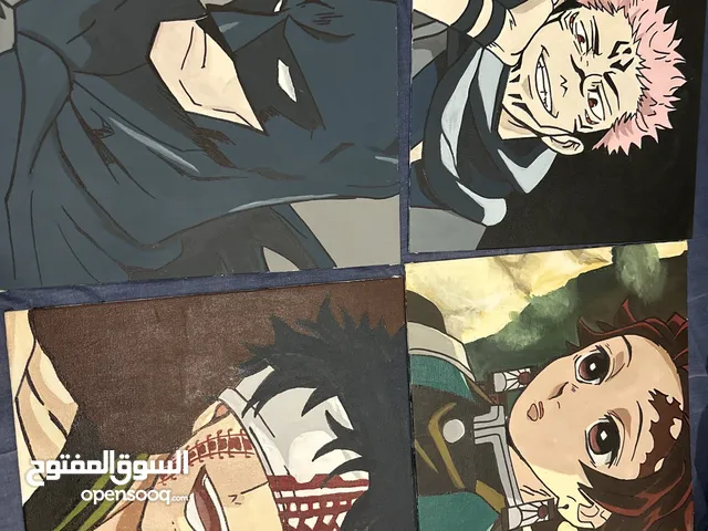 لوحات صور شخصيات مرسومة