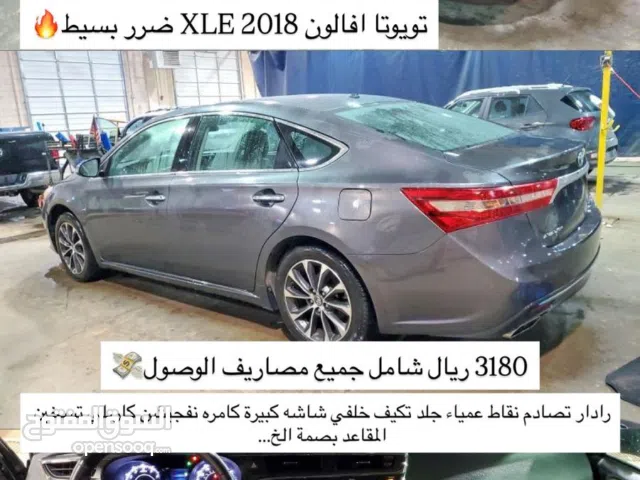 تويوتا افالون 2018 XLE ضرر بسيط فرصه
