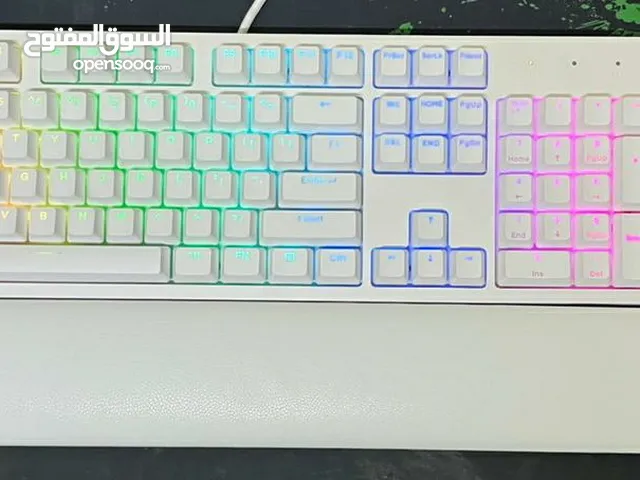 Brand New White Gaming Rgb Keyboard And Glorious Gaming Rgb Mouse Bundle