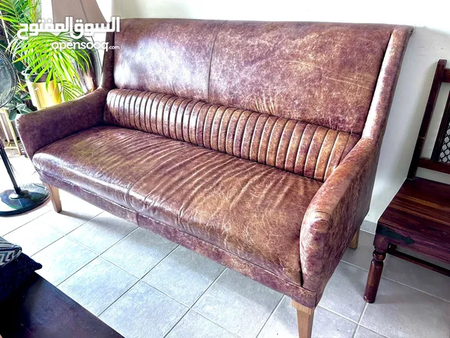 Pure leather sofa