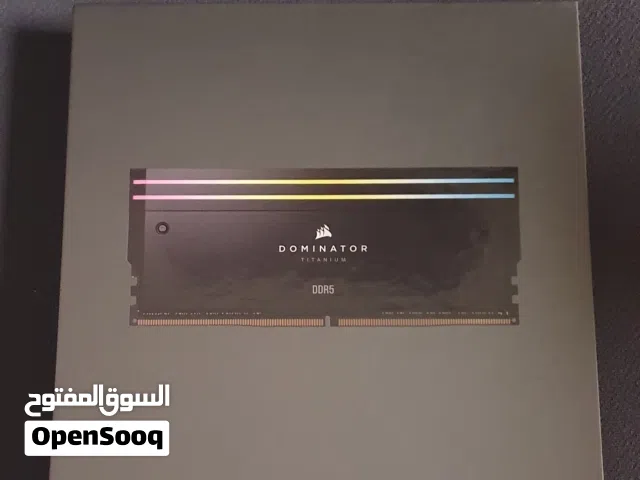 New Corsair Dominator Titanium 64GB (2x32GB) DDR5 6400MHz CL32 RGB RAM