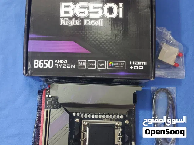 كومبو بورد 650i يدعم معالجات رايزن ma5 + رام ddr5 16 سرعه 6000