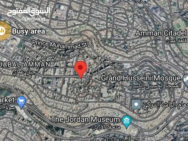 تجاري للبيع ارض 1013 متر جبل عمان الدوار الاول على شارعين ...  