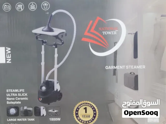 مكواة بخارية ماركة ناشيونال تاور طراز أنيق بتصميم جات غارمنت ستيمر جوده عاليه 1800واط
