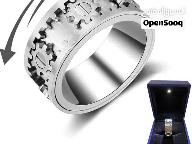 خاتم فضة مستعمل