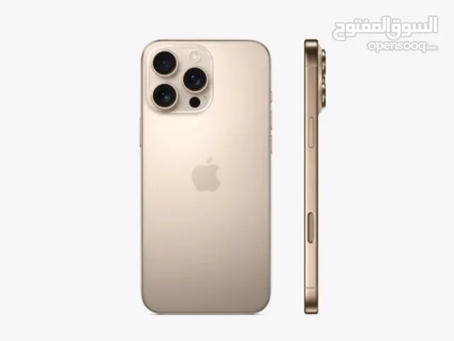 iPhone 16 pro max desert titanium