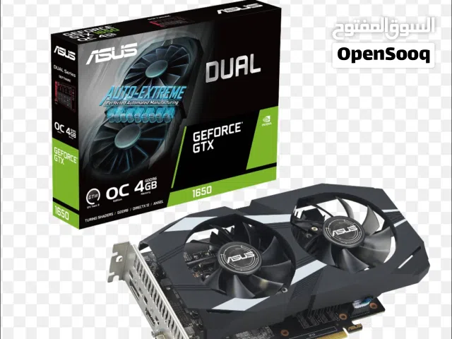 كرت asus 1650 شبه جديد قابل للتفاوض