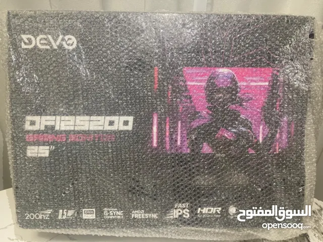 Devo gaming monitor DFI25200 25in 200hz FHD IPS شاشه قيمنق ديفو