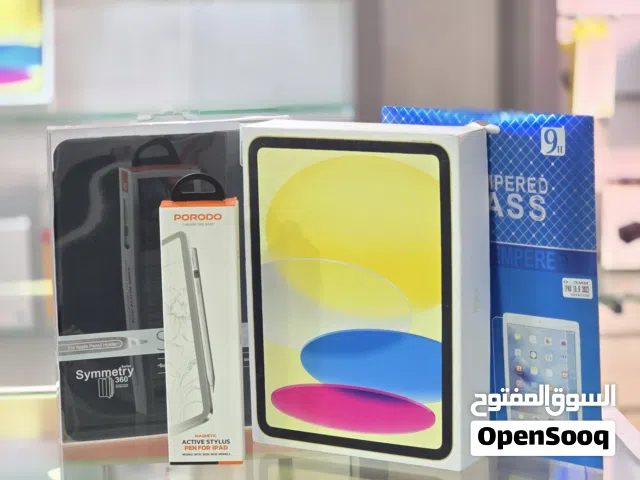 iPad 11 – 128GB – معالج A16 – مع الملحقات كاملة