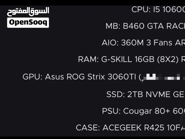 للبيع 3060ti