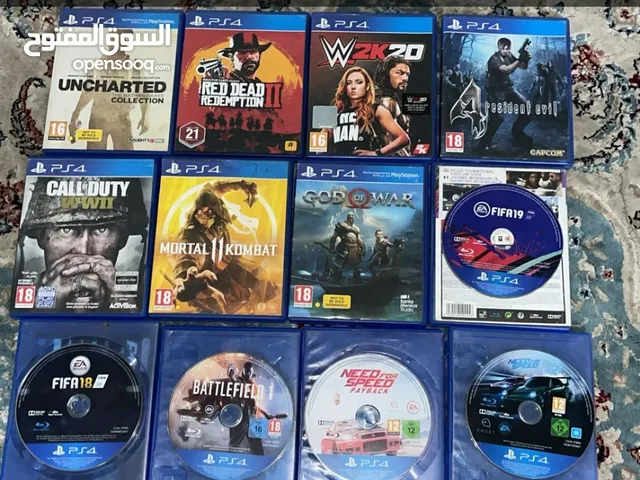 PS4 12 games my number