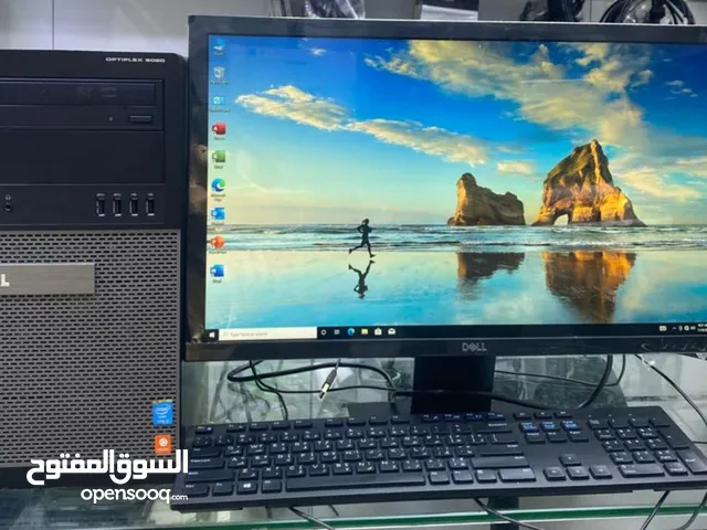 Dell Dell Desktop Optiplex Intel Core i5 Ram 8GB SSD 128GB/ HDD Storage 500GB LED Monitor Full Set