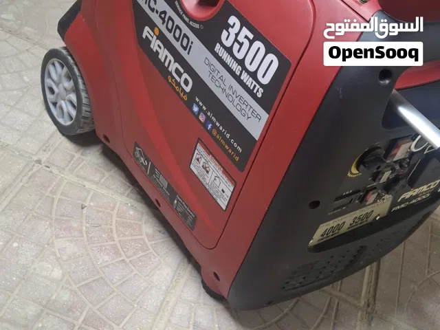 مولد كهربائي إنفرتر كاتم للصوت فيامكو (FIAMCO 4000i) - أخو الجديد لم يستخدم