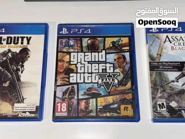 سيديات بلايستيشن 4 للبيع