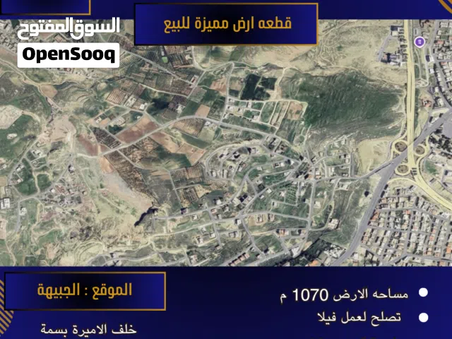 Residential Land for Sale in Amman Safut