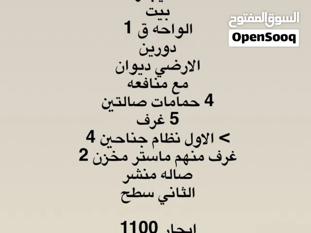400 m2 More than 6 bedrooms Townhouse for Rent in Al Jahra Al Naeem