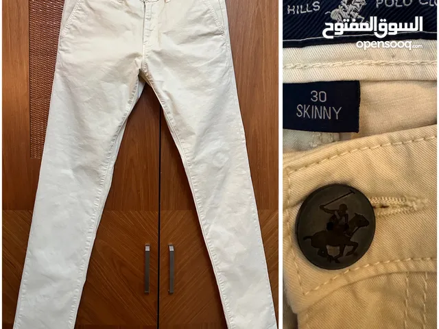 Polo pants. Skinny fit. Waist size 30. Cream color