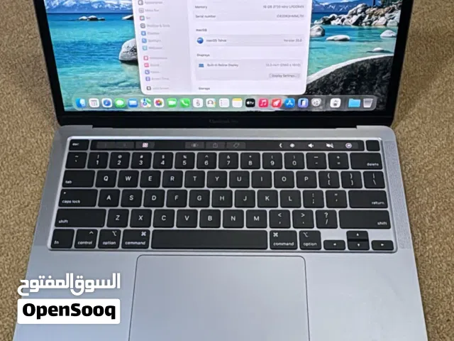 MacBook Pro 2020 13 inch 16/512GB storage